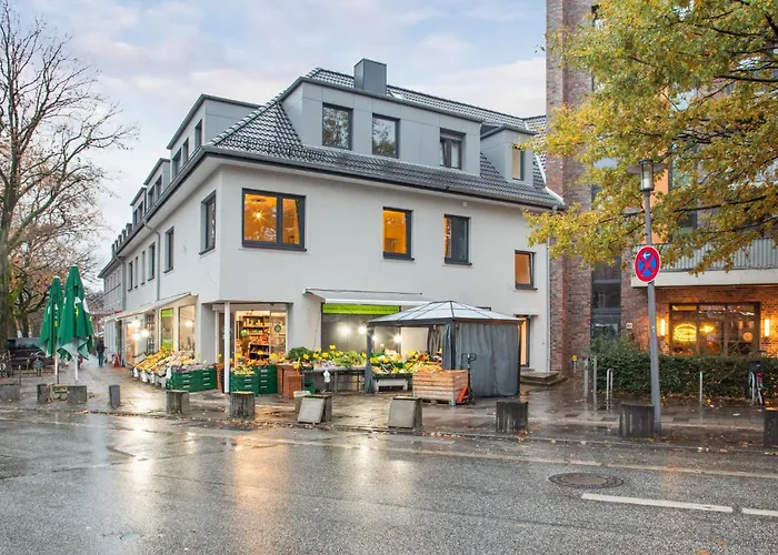 Kranich Mit 3 Zimmern, Infrastrukturlage Hh Langenhorn, Naehe Airport, Boxspringbetten Und Arbeitsplaetzen Mit Glasfaser Wlan Apartament *
